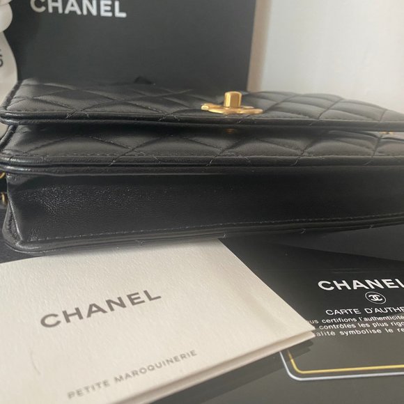 Chanel Clutch on Chain Mini Flap Bag WOC - Picture 4 of 14